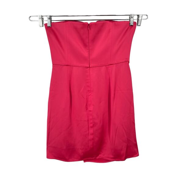 Sau Lee Dress Pria Strapless minidress pink size 10 - Picture 5 of 7